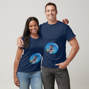 Camiseta Pez ballesta en arrecife de coral - Diseño Fotográ