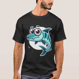 Camiseta Pez Barracuda Adorable
