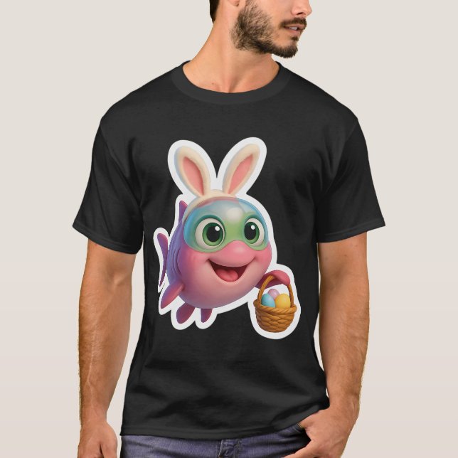 Camiseta Pez barreleye de Pascua (Anverso)