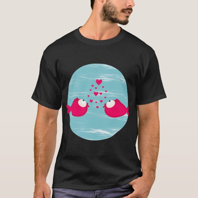 Camiseta Pez beso (Anverso)