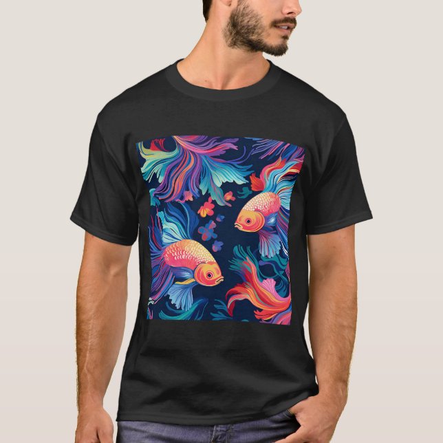 Camiseta Pez beta (Anverso)