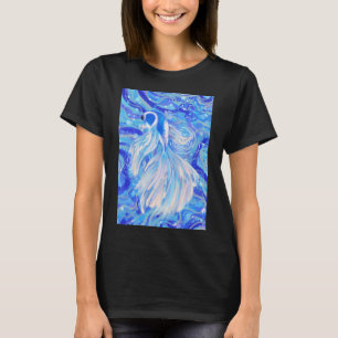 Camiseta Pez beta azul mítico