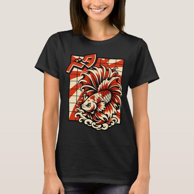Camiseta Pez Betta (Anverso)
