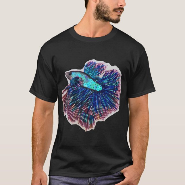 Camiseta Pez betta (Anverso)