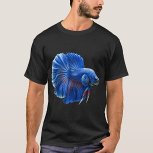 Camiseta Pez Betta Azul