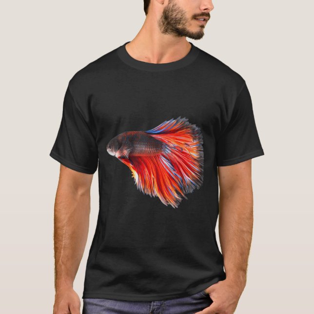 Camiseta Pez Betta Colorido (Anverso)