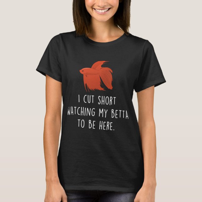 Camiseta Pez Betta Corto (Anverso)