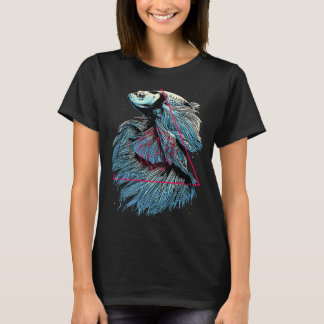 Camiseta Pez Betta Cósmico