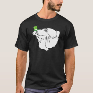 Camiseta Pez Betta Duende Irlandés Día de San Patricio