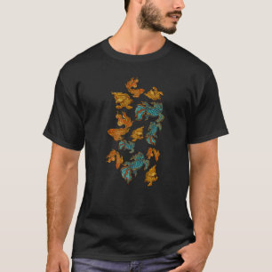Camiseta Pez Betta Hermoso Animal Acuario Mascota Pez Beta