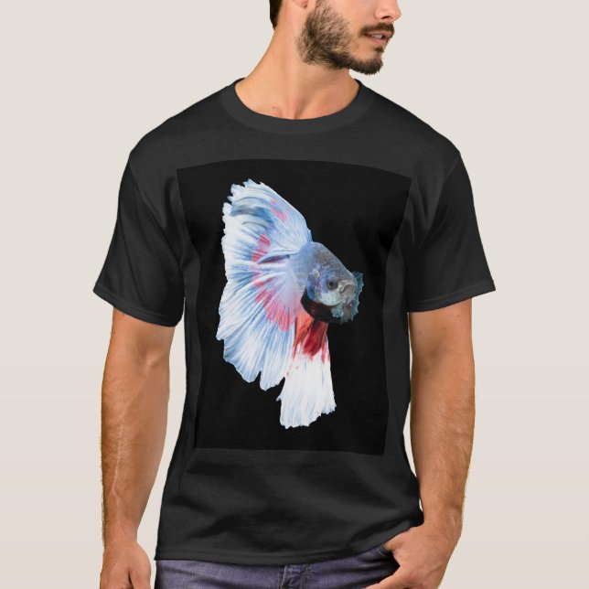 Camiseta Pez Betta Medialuna (Anverso)