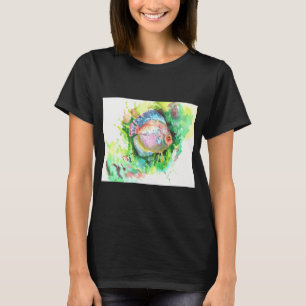 Camiseta Pez Betta Neon – Acuático Vibrante Turquesa Rosa