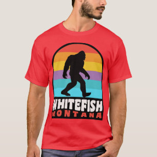 Camiseta Pez blanco Montana Montañas Rocosas