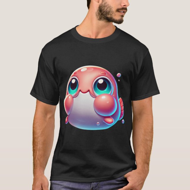 Camiseta Pez Blob Adorable (Anverso)