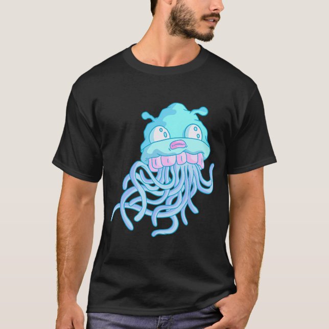 Camiseta Pez blob medusa (Anverso)