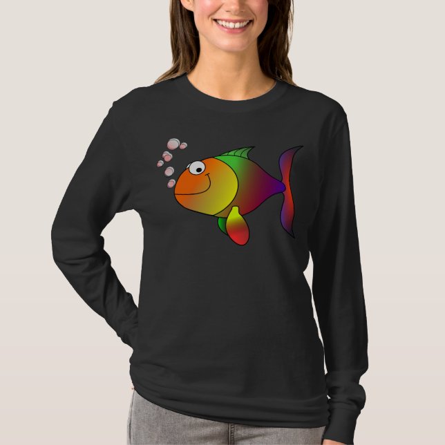 Camiseta Pez Burbuja (Anverso)