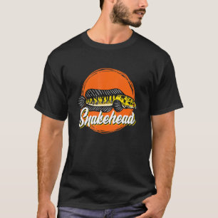 Camiseta Pez Cabeza De Serpiente Acuario Acuarista Pez Cabe