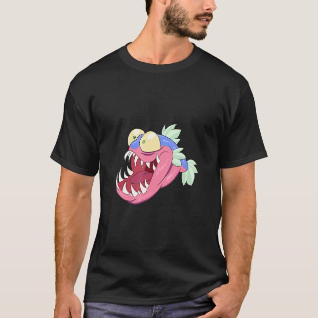 Camiseta Pez carnívoro (Anverso)