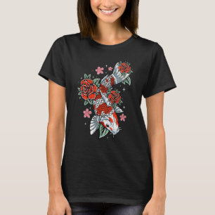 Camiseta Pez Carpa Koi De Japón Divertido Amante De La Pesc