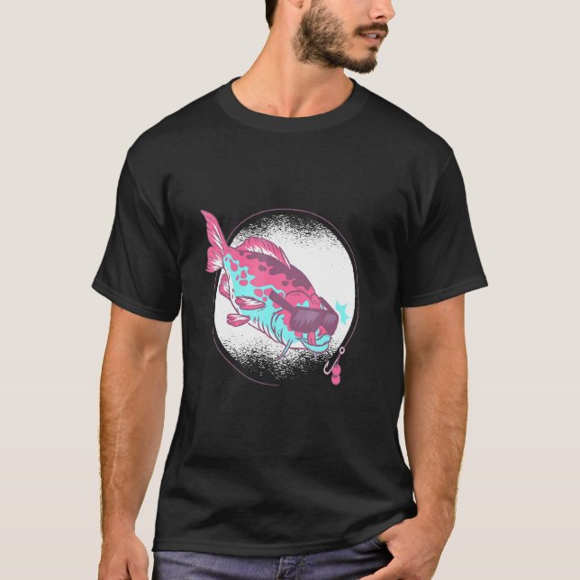 Camiseta Pez Carpa Lindo Pesca (Anverso)