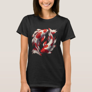 Camiseta Pez Carpín Japonés Genial Nishikigoi Estético L