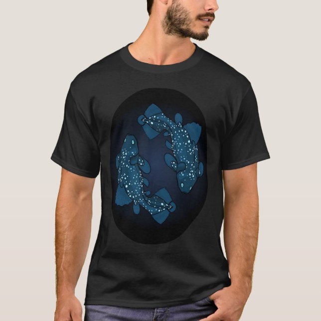 Camiseta Pez celacanto bentónico de aguas profundas (Anverso)