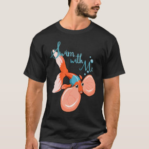 Camiseta Pez celestial de ojos burbuja Goldfish