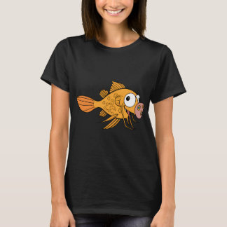 Camiseta Pez Cerdo Divertido