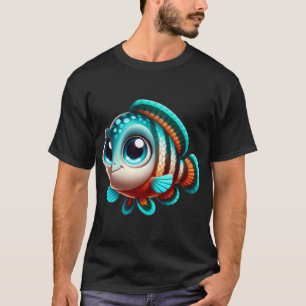Camiseta Pez Cíclido Maya Adorable