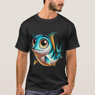 Camiseta Pez Cobia Adorable