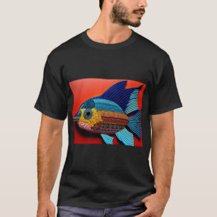 Camiseta Pez colorido