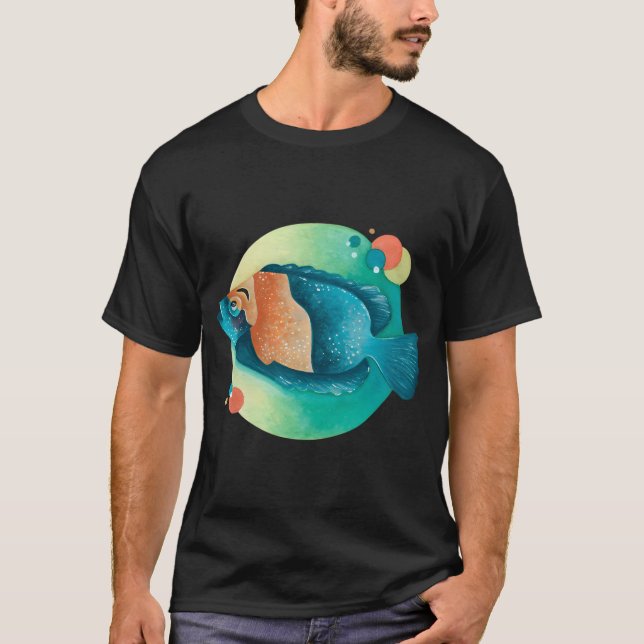 Camiseta Pez colorido (Anverso)