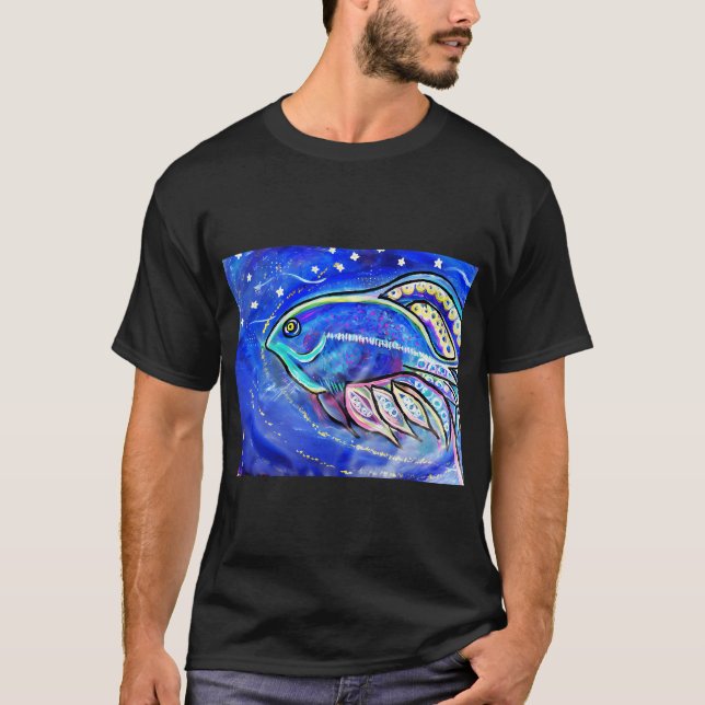 Camiseta Pez Cósmico (Anverso)