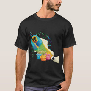 Camiseta Pez cuple de mancha caudal