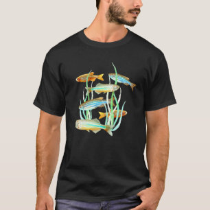 Camiseta Pez Danios Danio Leopardo Danio Gigante Peces De A