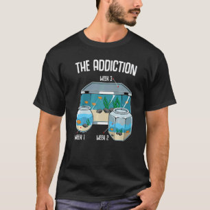 Camiseta Pez de Acuario Aficionado al Acuario Paisajismo A