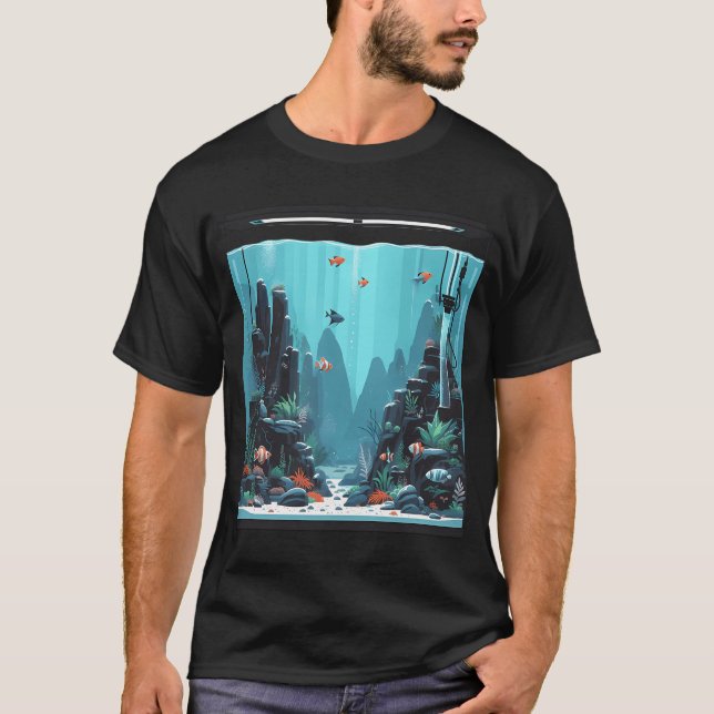Camiseta Pez de bronce steampunk (Anverso)