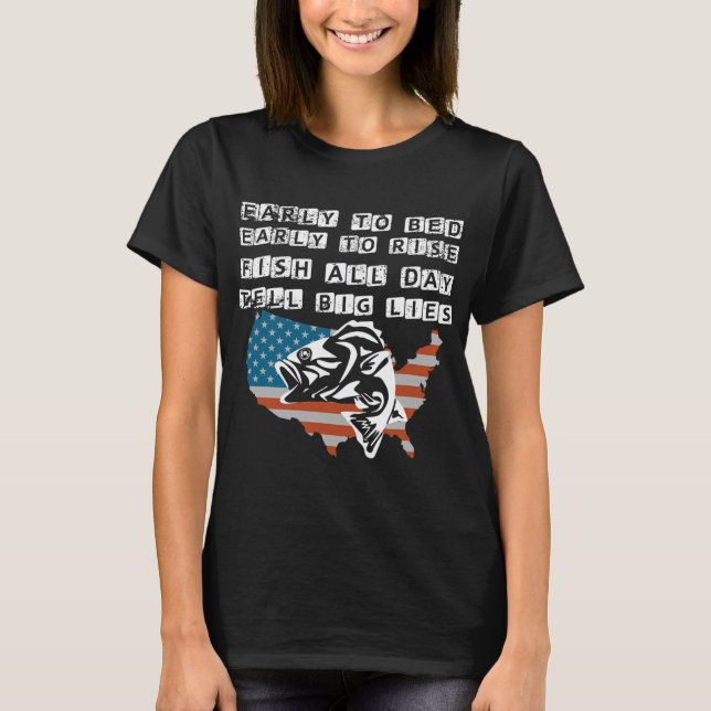 Camiseta Pez de cabeza plana de Navidad (Anverso)