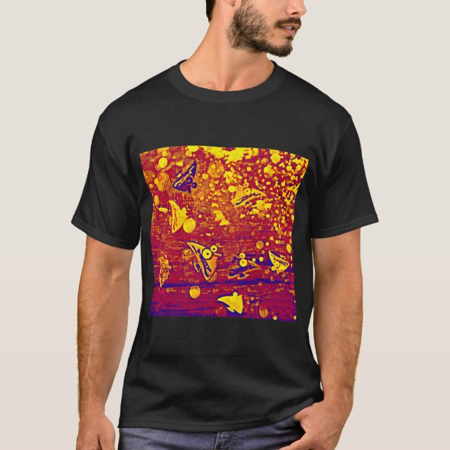 Camiseta Pez de Dibujos Animados (Anverso)