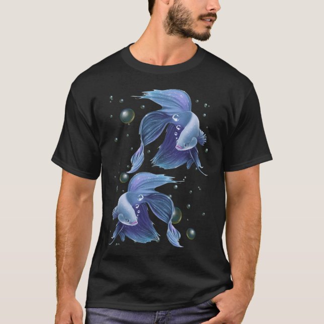 Camiseta Pez de fantasía, un cuento de pescado (Anverso)