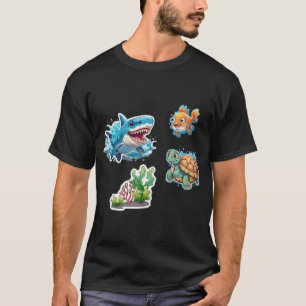 Camiseta Pez de mar  lindo
