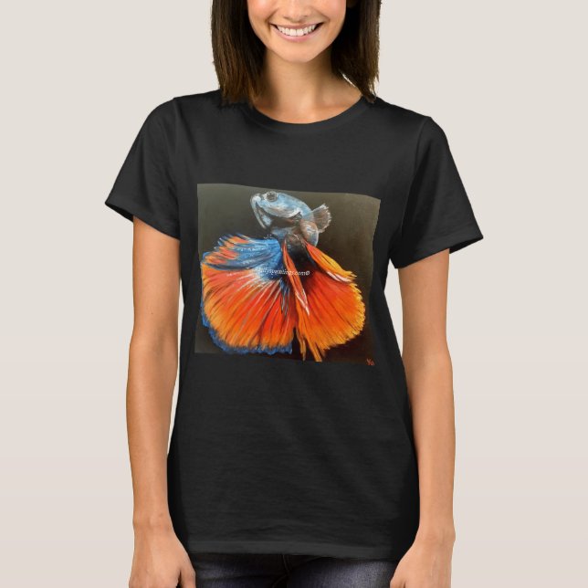 Camiseta Pez de pelea (Anverso)