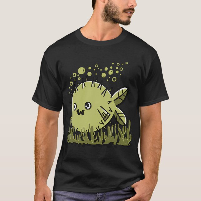 Camiseta Pez de pesca 36 (Anverso)