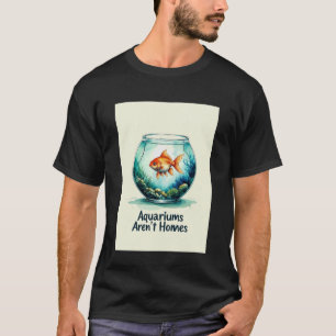 Camiseta Pez de protección animal anti acuario