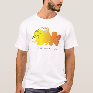 Camiseta Pez de Remolino Abstracto – Nuevo Miembro Colorido