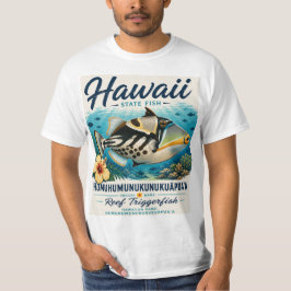 Camiseta Pez del estado de Hawái