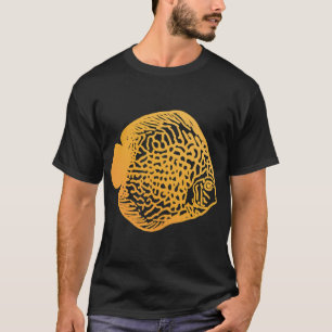 Camiseta Pez Disco Amarillo