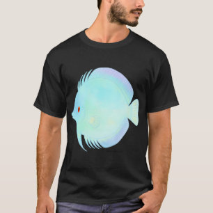 Camiseta Pez Disco Diamante Azul