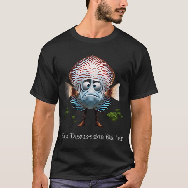 Camiseta Pez Disco Divertido (Anverso)