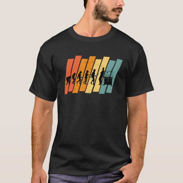 Camiseta Pez Disco Evolución Acuario (Anverso)